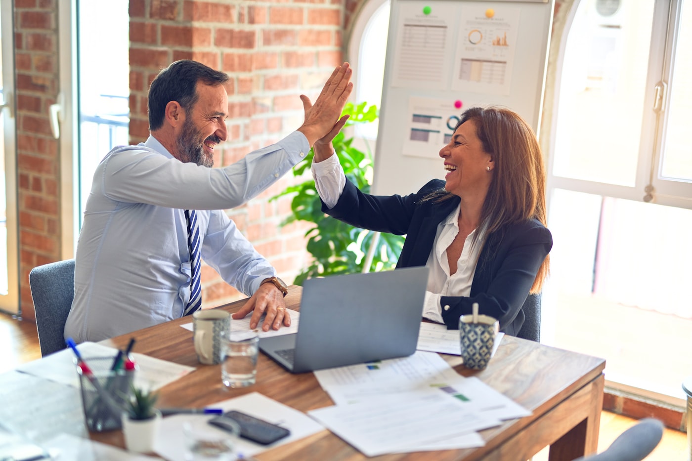 Professional office supporting insurance growth teams